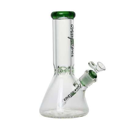 Johnny Green - 10″ 9mm Beaker w/ Elephant Joint and Grid Percolator Slide