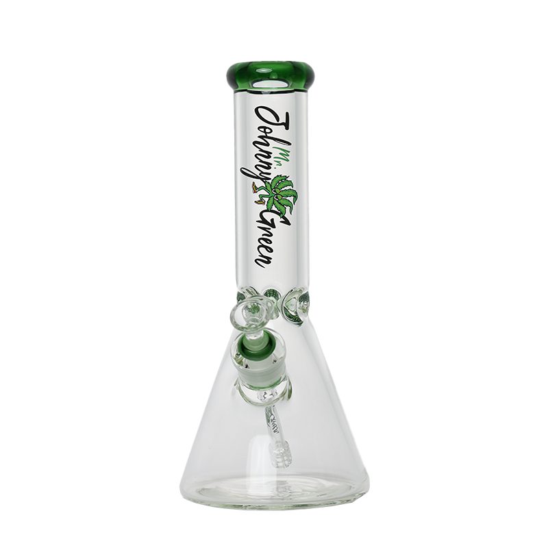 Johnny Green - 12″ 9mm Beaker w/ Elephant Joint and Grid Percolator Slide