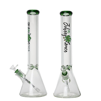 Johnny Green - 16″ 9mm Beaker w/ Elephant Joint and Grid Percolator Slide