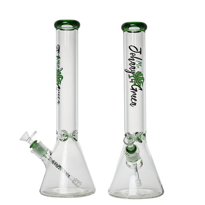 Johnny Green - 16″ 9mm Beaker w/ Elephant Joint and Grid Percolator Slide