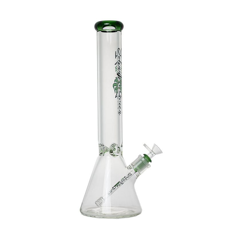 Johnny Green - 16″ 9mm Beaker w/ Elephant Joint and Grid Percolator Slide