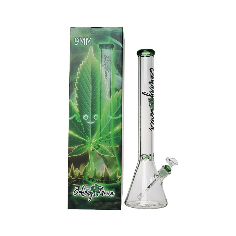 Johnny Green - 20″ 9mm Beaker w/ Elephant Joint and Grid Percolator Slide