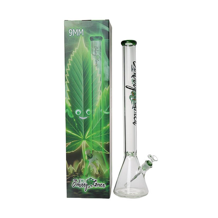 Johnny Green - 24″ 9mm Beaker w/ Elephant Joint and Grid Percolator Slide