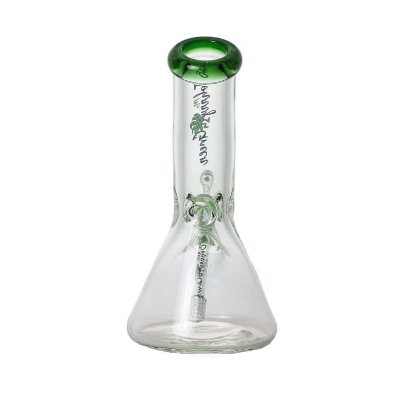 Johnny Green - 10″ 9mm Beaker Bent Neck w/ Grid Percolator Slide