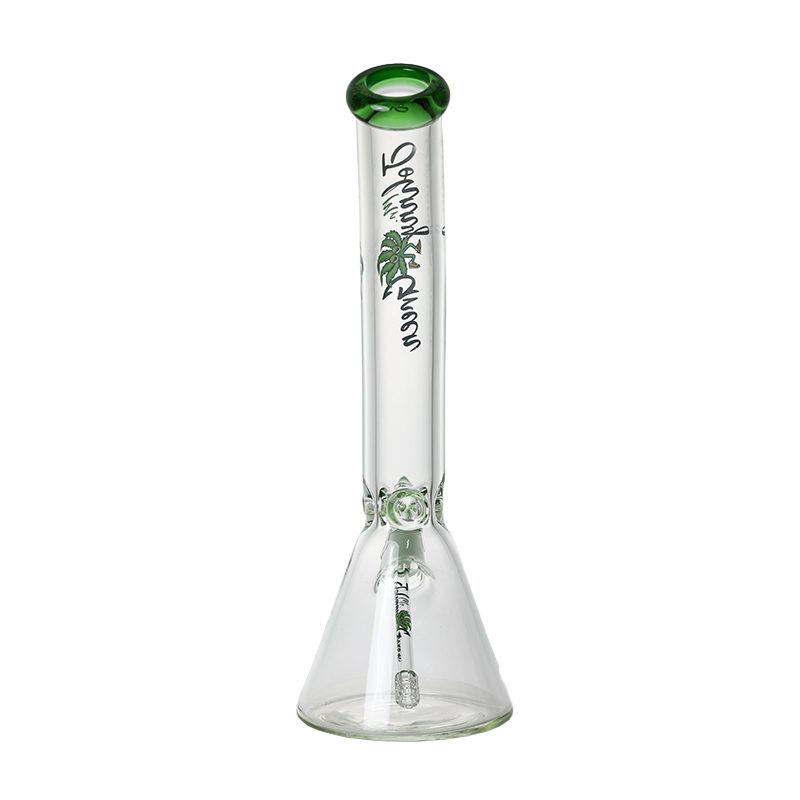 Johnny Green - 16″ 9mm Beaker Bent Neck w/ Grid Percolator Slide