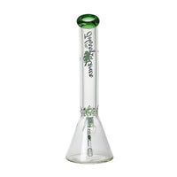 Johnny Green - 16″ 9mm Beaker Bent Neck w/ Grid Percolator Slide