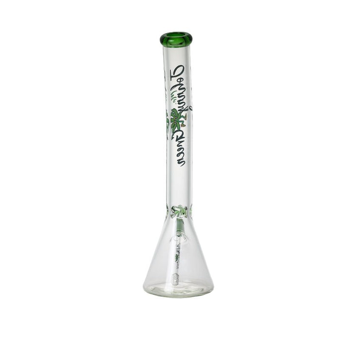Johnny Green - 20″ 9mm Beaker Bent Neck w/ Grid Percolator Slide