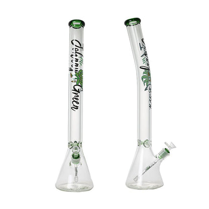 Johnny Green - 24″ 9mm Beaker Bent Neck w/ Grid Percolator Slide
