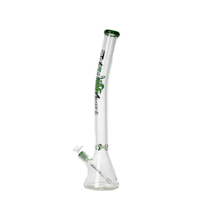 Johnny Green - 24″ 9mm Beaker Bent Neck w/ Grid Percolator Slide