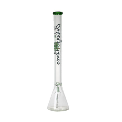 Johnny Green - 24″ 9mm Beaker Bent Neck w/ Grid Percolator Slide