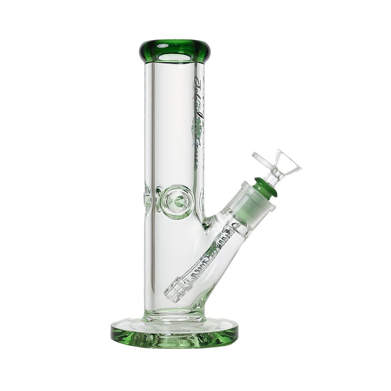 Johnny Green - 10″ 9mm Straight Tube w/ Grid Percolator Slide