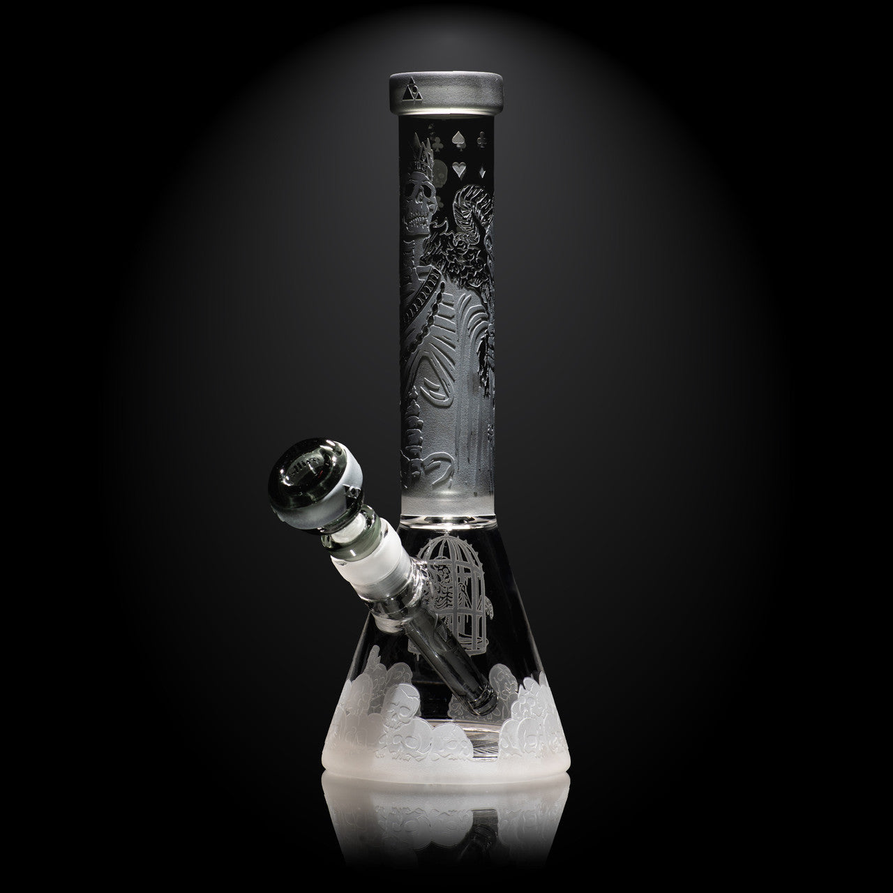 Milkyway Glass - 11" Unholy Coronation Clear Beaker