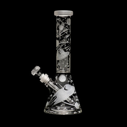 Milkyway Glass 14" Space Odyssey Beaker Bong