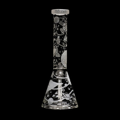 Milkyway Glass 14" Space Odyssey Beaker Bong