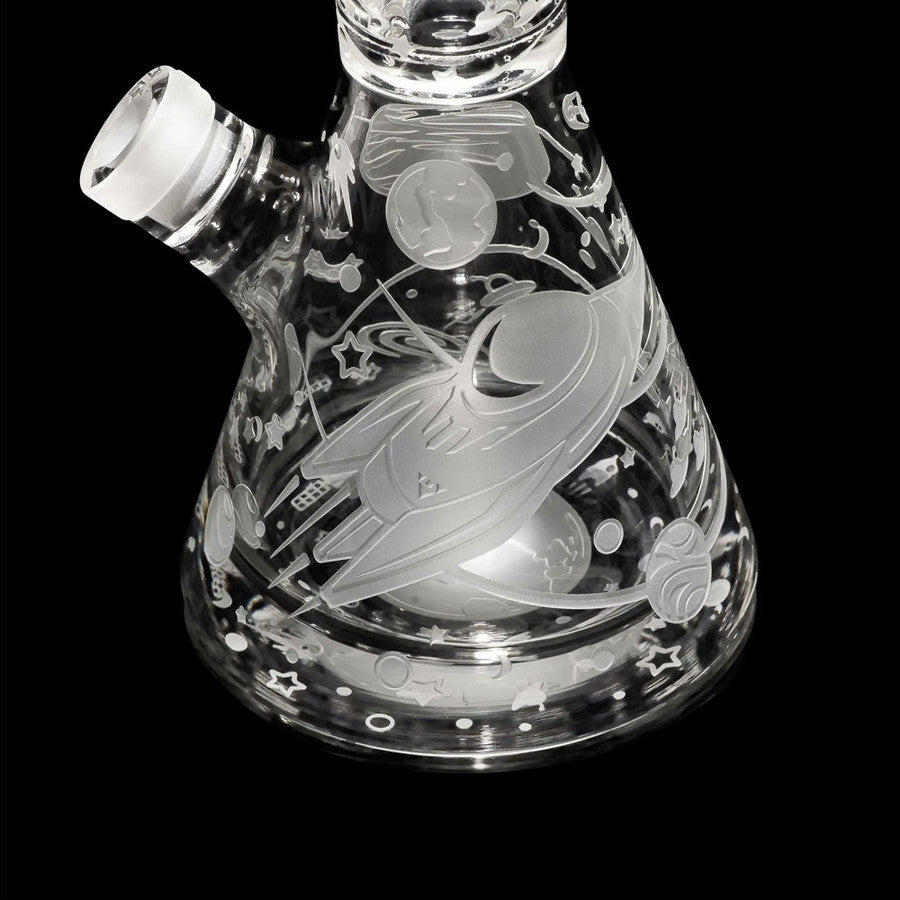 Milkyway Glass 14" Space Odyssey Beaker Bong