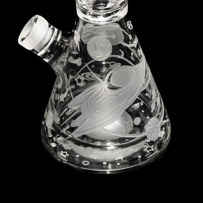 Milkyway Glass 14" Space Odyssey Beaker Bong