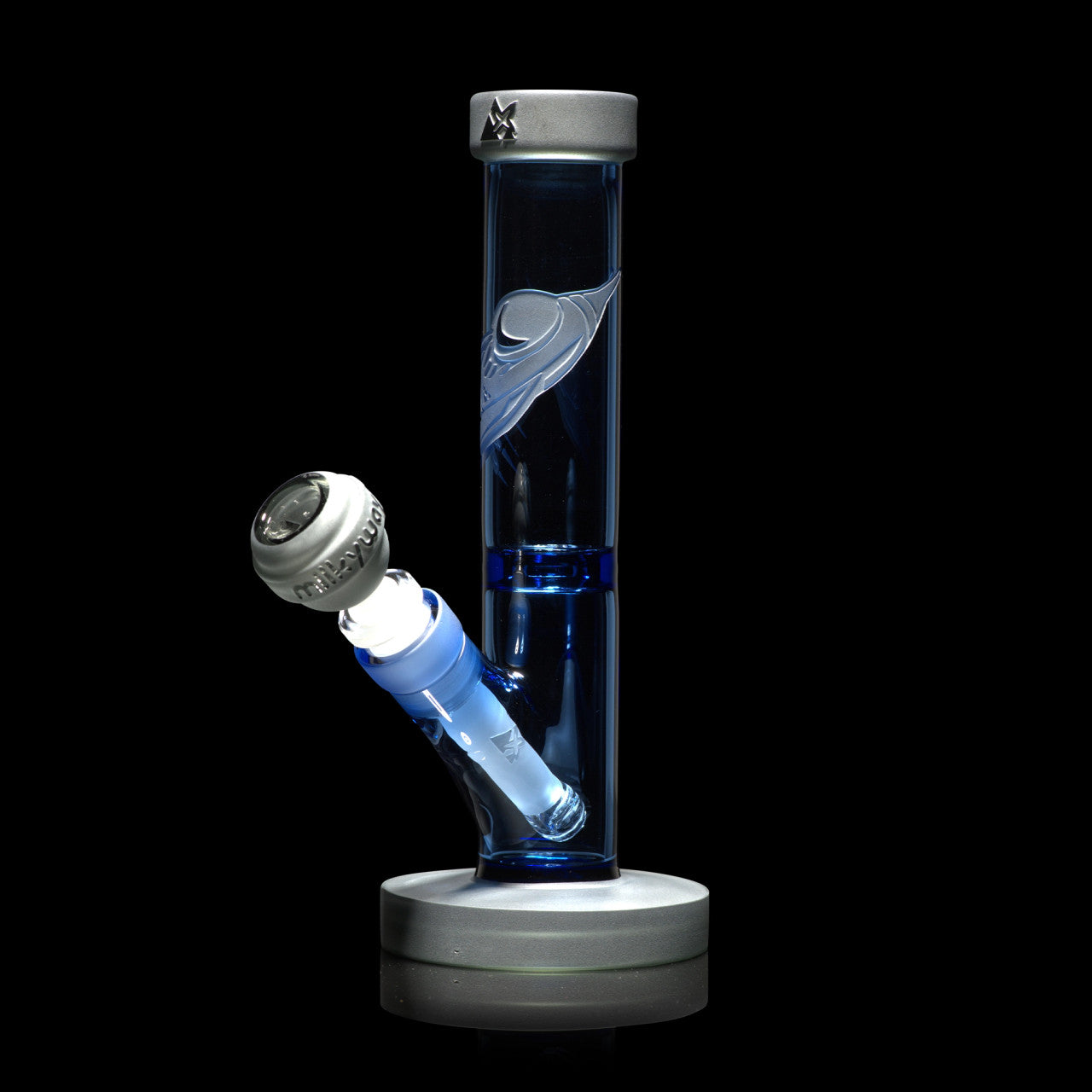 Milkyway Glass - 9" Spaceship X Straight Tube