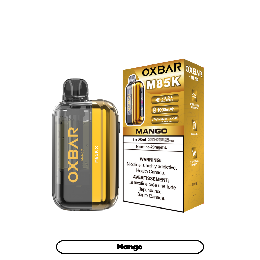 OXBAR M85K Puff Rechargeable Disposable Vape 25mL