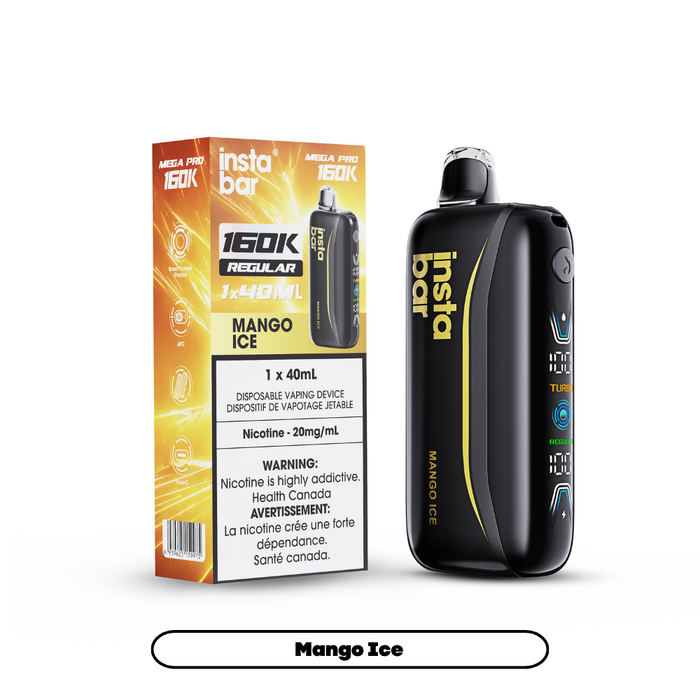 Insta Bar Mega Pro Disposable Vape 40mL