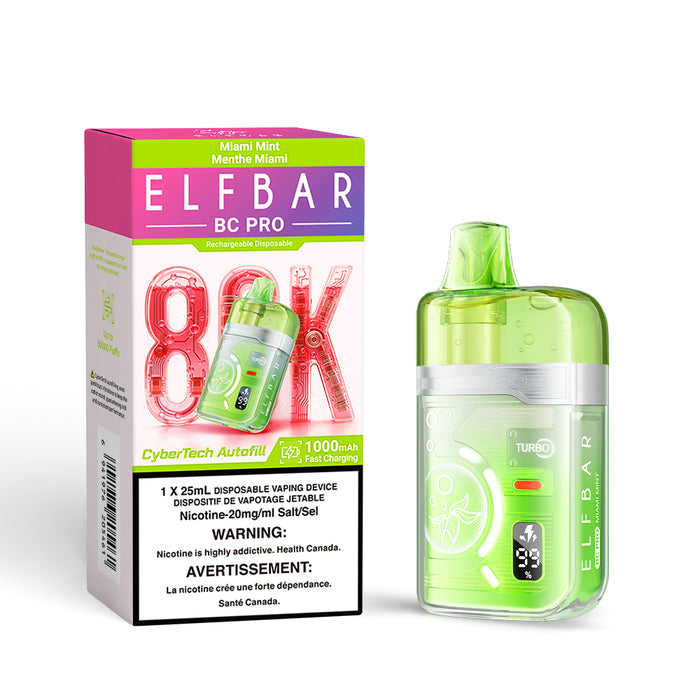 Elf Bar BC Pro 80K Disposable Vape 25mL