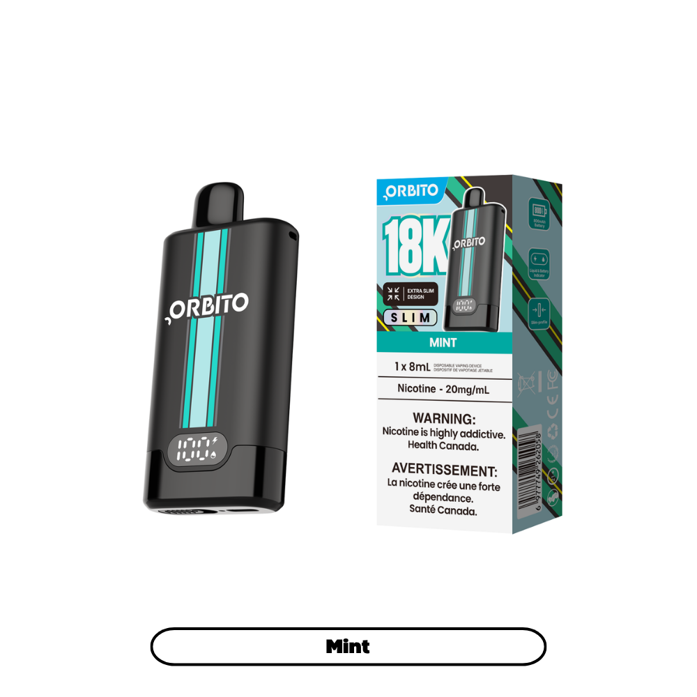 Orbito Slim 18K Disposable Vape 8mL **Launch Special**