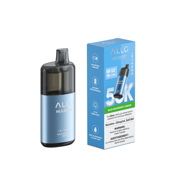 Allo Nuud 50K Disposable Vape 20mL Canvape.com Allo Nuud 50K Disposable Vape 20mL Canvape.com