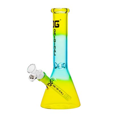 OG Original - 10" Full Multi-coloured Neon Bong