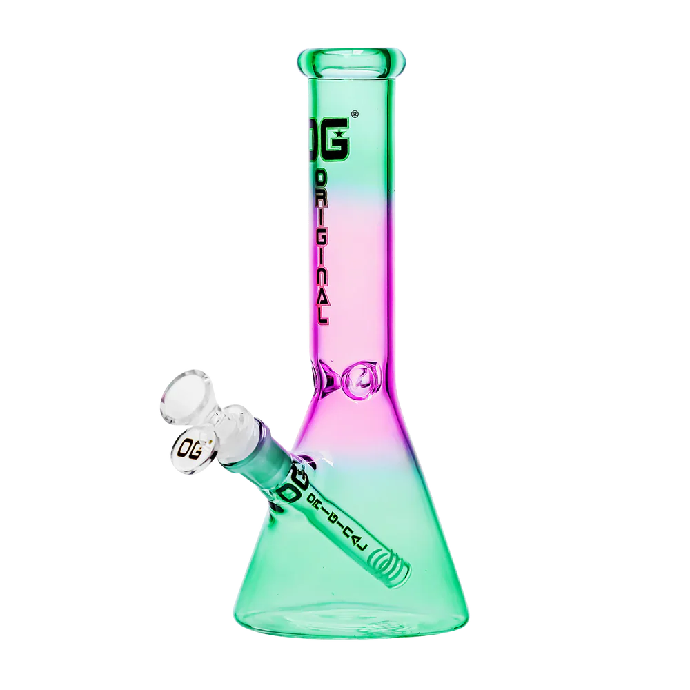 OG Original - 10" Full Multi-coloured Neon Bong