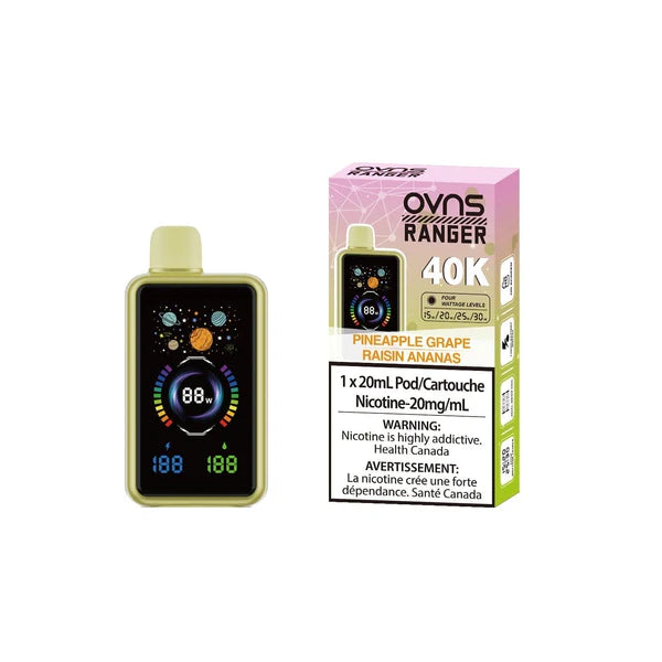 [CLEARANCE] OVNS Ranger 40k Puff Rechargeable Disposable Vape 20ml