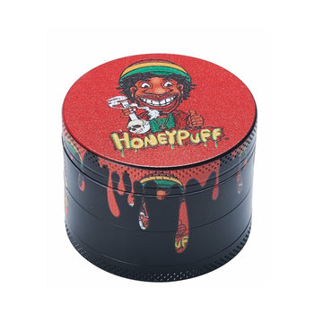 Honey Puff - 50mm 4-Pc Grinder - Black