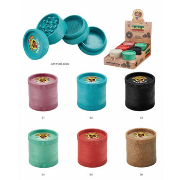 Honey Puff - 63mm 4-Pc Plastic Grinder