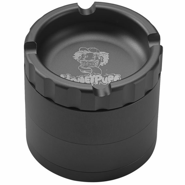 Honey Puff - 63mm 4-Part Black Grinder