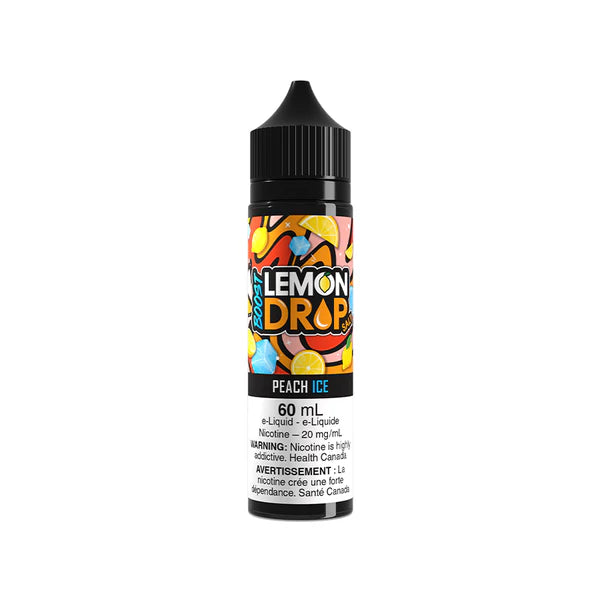 Lemon Drop Boost Salt 60mL - Peach Ice