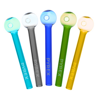 4.5″ Coloured Glass Oil Pipe