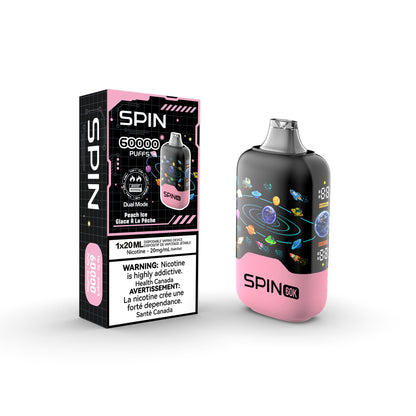 SPIN 60K Rechargeable Disposable Vape 20mL