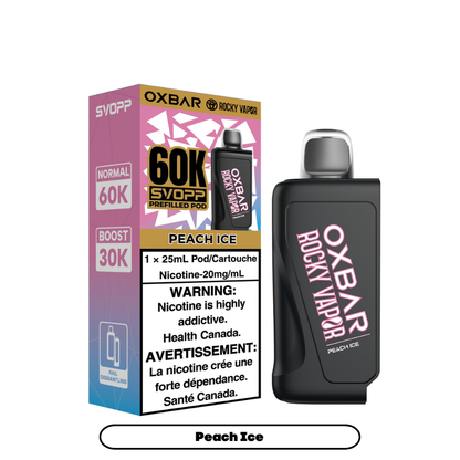 OXBAR x Rocky Vapor SVOPP 60K Puff Pods **Battery Included Special**