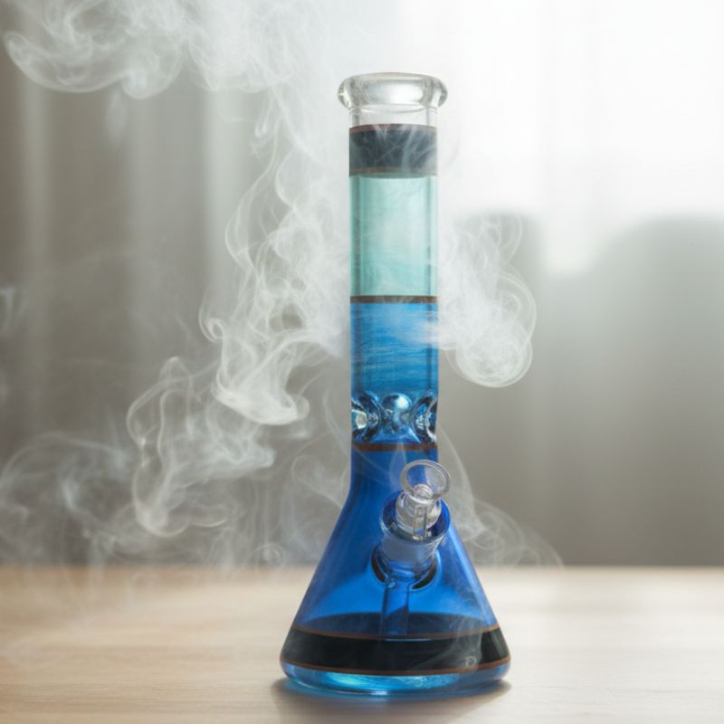 Xtreme - 14" 7mm Hand-Painted Beaker Bong