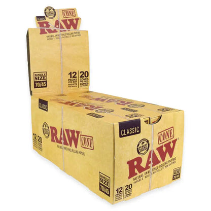 RAW - Classic Single 70/45 Pre-Rolled Cones