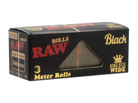RAW Black Classic King Size 3 Meter Rolling Papers