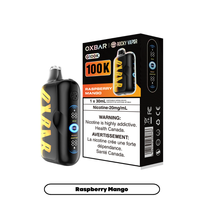 OXBAR G100K Disposable Vape 30mL
