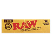 RAW - Classic King Size Wide Rolling Papers