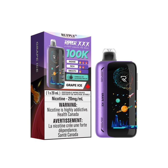Ripper XXX Disposable Vape 30mL Ripper XXX Disposable Vape 30mL