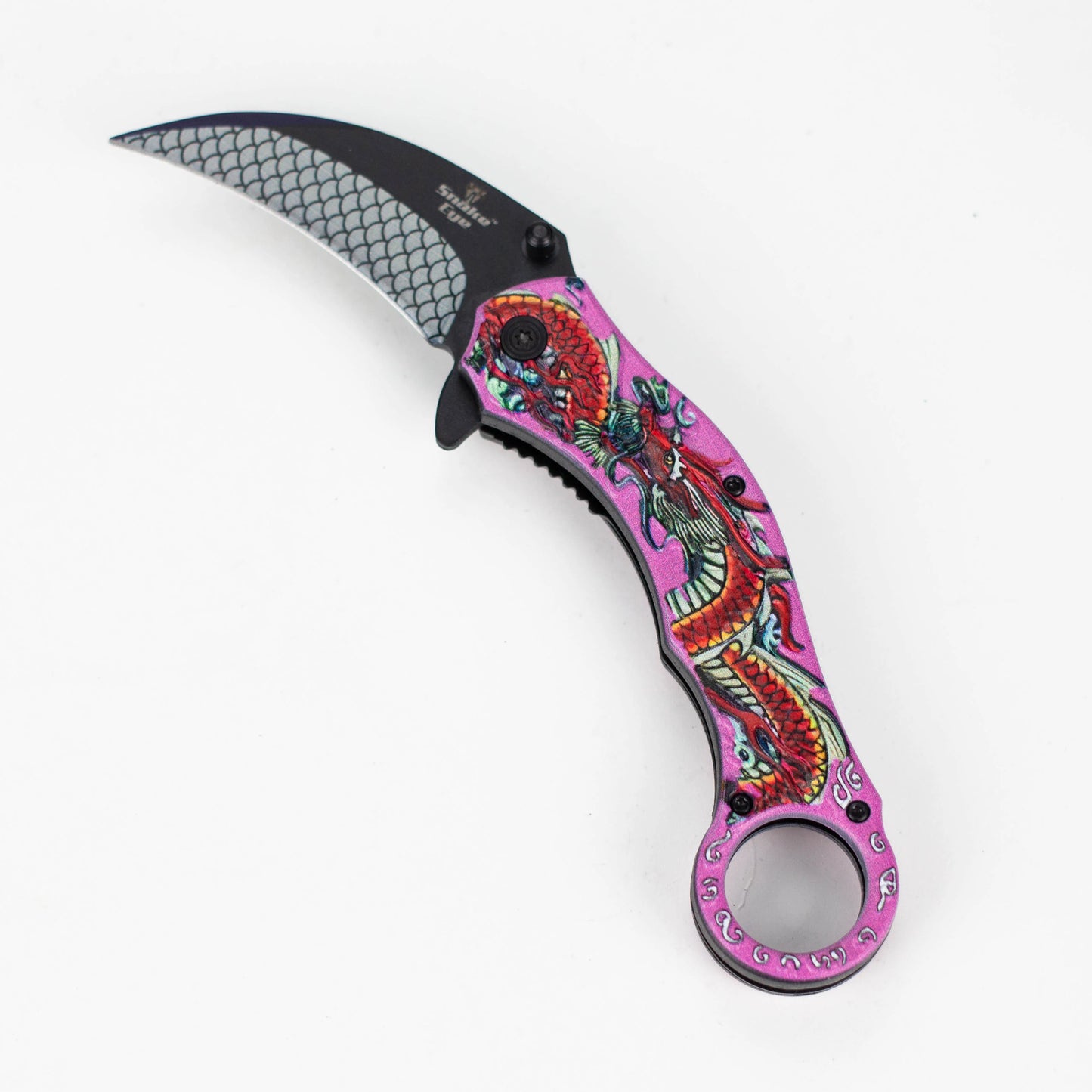 Snake Eye - 10" Pocket Knife - Dragon Slayer