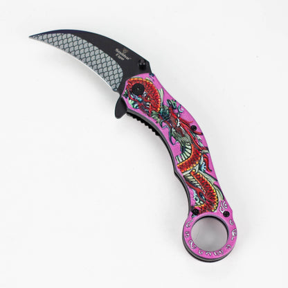 Snake Eye - 10" Pocket Knife - Dragon Slayer