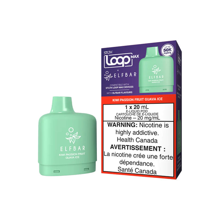 STLTH LOOP MAX X ELFBAR Replacement Pod 20mL **Battery Included Launch Special**