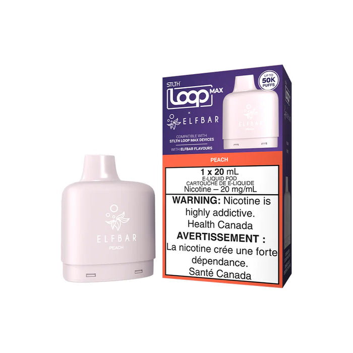 STLTH LOOP MAX X ELFBAR Replacement Pod 20mL **Battery Included Launch Special**