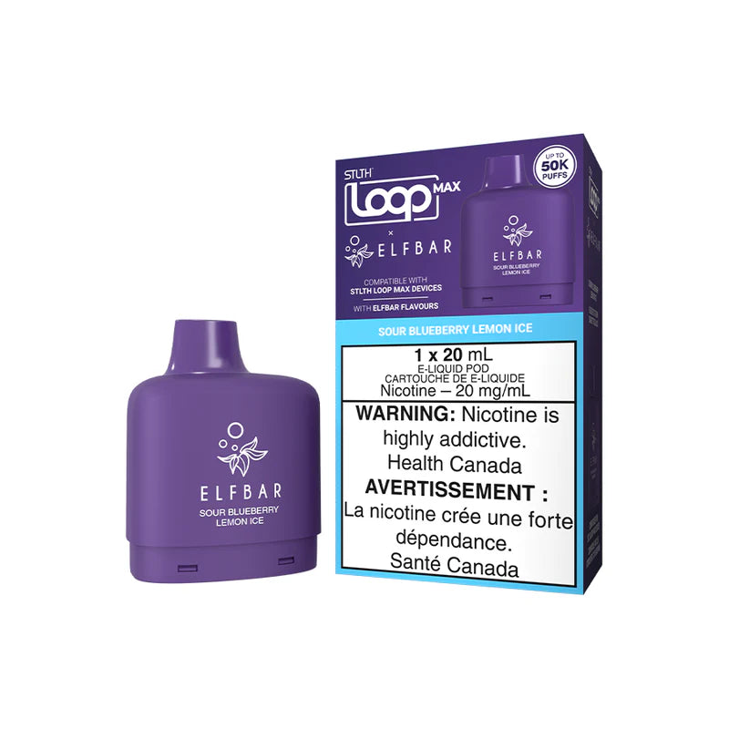 STLTH LOOP MAX X ELFBAR Replacement Pod 20mL **Battery Included Launch Special**