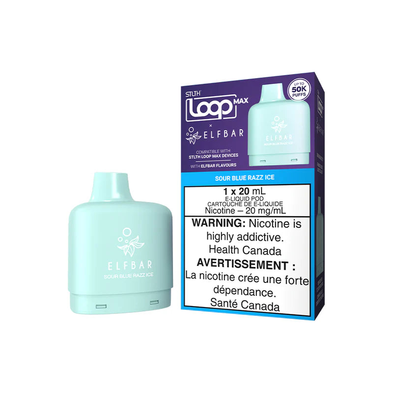 STLTH LOOP MAX X ELFBAR Replacement Pod 20mL **Battery Included Launch Special**