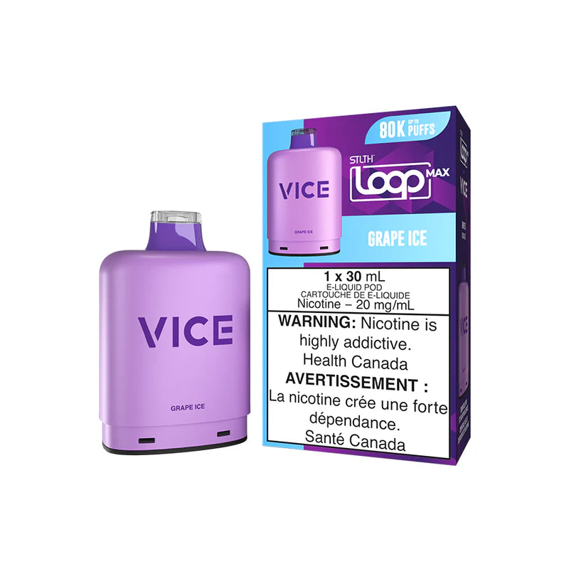 STLTH LOOP MAX X Vice Replacement Pod 30mL