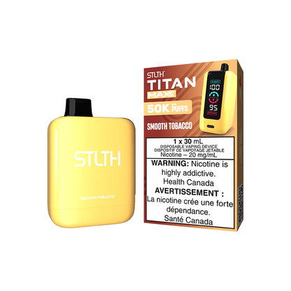 STLTH Titan Max 50K Puff Disposable Rechargeable Vape 30mL